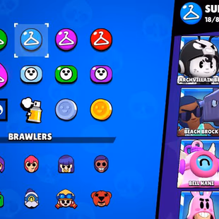 SCARLET PALADIN SURGE 25600 CUPS | 6 HYPER 4 MAXED 67 BRAWLERS 59 OG SKINS | CHEAPEST INSTANT DELIVERY - Image 3