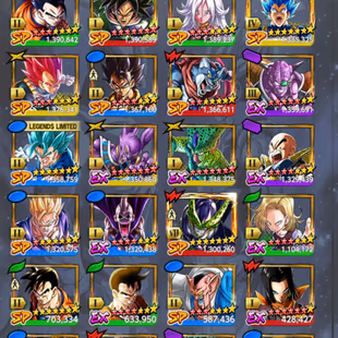 D707-IOS+Android-6 UL(Frieza+Majin Vegeta+Goku Uis)+48 Legends+Good Equipment+Vip Zenkai+Team GT+Son Family+Nice Account - Image 7