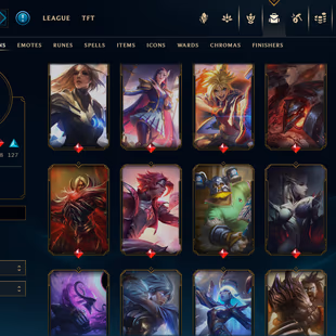 [ME] | Level 565 | Bronze III (P) |  296 Skins |  33684 BE |  9 RP |  Honor Level 3 |  Full Champ - Image 8