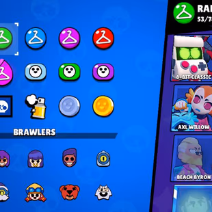 THE LEGENDARY CHALLENGER COLT | [OP] | 58K+ TROPHIES | 87/89 BRAWLERS | 20+ MAXED | PRESTIGE TROPHY | 200+ PREMIUM SKINS - Image 7