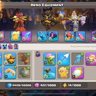 RARE🔥 NETHERLAND LOCAL 💎 TH 17 NEAR MAX [] 258 XP [] 100-100-88-75-50 HERO [] 3915 WWS - LEAGUE QUEEN - AVAILABLE  - Image 8