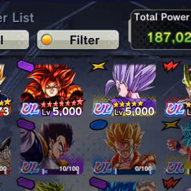 D340-IOS+Android-4 UL(SS4 Gogeta Full Red Star+Cell+Beast Gohan)+40 Legends+Have Equipment+Good Team+Goku Black+SS2 Goku - Image 2