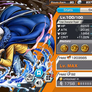 BR578-IOS+Android-Kizaru Full Boost+4 Ex(Shank v4+Zephyr+Kaido)+Good Medal+Support 150+Aramaki v2 Max+Ulti Max+Law oni - Image 6
