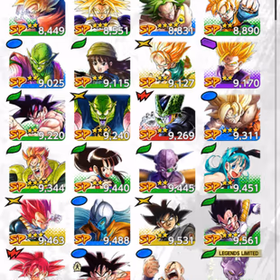 D766-IOS+Android-2 UL Meta(SS Goku Red Star+Frieza Power 11 Red Star)+26 Legends Limited+Good Equipment+Team Frieza - Image 7