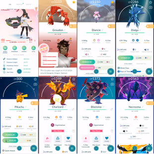 1756 LV46 GMax Charizard GMax Blastoise GMax Lapras Shiny: rayquaza, regidrago, necrozma, genesect, Lugia,shadow ho-oh - Image 2