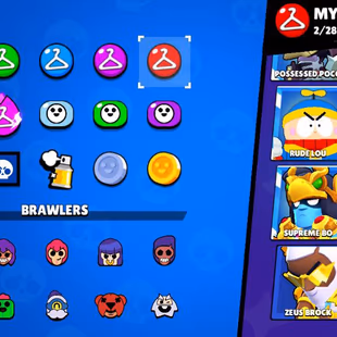 DEMON MORTIS | 56K+ TROPHIES | 83/89 BRAWLERS UNLOCKED | 8 MAXED BRAWLERS [5 HYPERCHARGED] | 130+ PREMIUM SKINS - Image 5