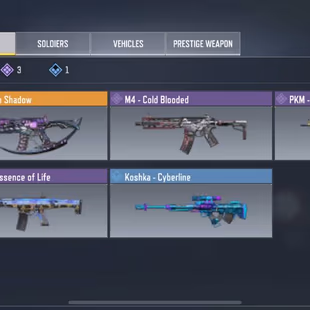 LEVEL 10 [] LEGENDARY 1 [] EPIC GUN 3 [] GUN COLLECTION 5 [] EPIC SOLDIERS 1 [] VEHICLES 5 - Image 4