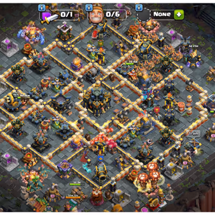 TH17 Account | LvL 226 | 800 Gems | HEROES 96-95-90-71-50 | 9 CWL Medals | 2696 WS | Magic Items | HT 6178 | NC-2000 - Image 2