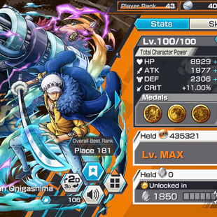 BR483-6 Ex(Gear 5+Yamato Ace+Zoro+Kid Law+Roger+Big Mom)+Good Medal+Support 160+Oden v2+Yasoop+Ben Beckman+Shiryu+Yonji - Image 7