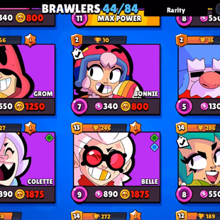 Brawl Stars : 44 BRAWLERS | 2 Legendary | 8782 TROPHIES | 1419 VICTORIES | 63 LEVEL | 35 GEMS | FULL ACCESS | GIFT - Image 7