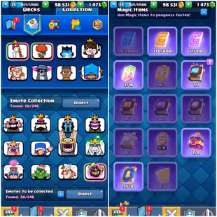 9y. OLD! LVL-35! KT-13! 1x MAX CARD! 71x CARDS UNLOCK! 20x EMOTES! NC AVL! 4x TOWER SKINS! FULL ACCESS! - Image 4