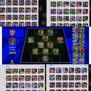 Strength-3245!Zlatan-110/2Blitz curler!prime messi-108.gk.Edwin-107!Cannavaro!K. Kvaratskhelia!Franco Baresi!Shevchenko! - Image 2
