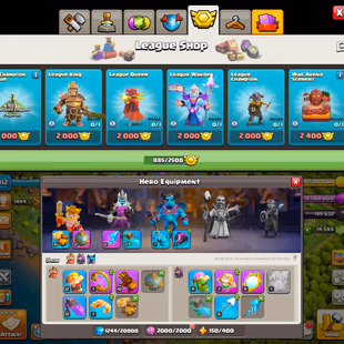 | RAREST 14.5K HIGH GEMS TH10 MAX | 6 EPIC UNLOCK | NOTHING LEFT FOR UPGRADE | CHECK PHOTOS | INSTANT DELIVERY | - Image 4