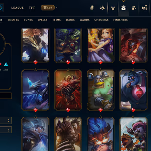 [TW2]- Level 139 - Unranked - 659 Skins - 1,159 BE - 157 RP -  Honor Level 3 -    Full Champ - Image 2