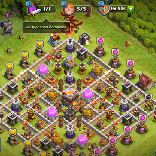 [ TH-11 FULLY MAX ] || 6X EPIC EQUIPMENT || MAX DEFENCES - TROOPS || MAX WALLS || HEROS: 50-50-30-20 [MAX] || BEST DEAL - Image 2