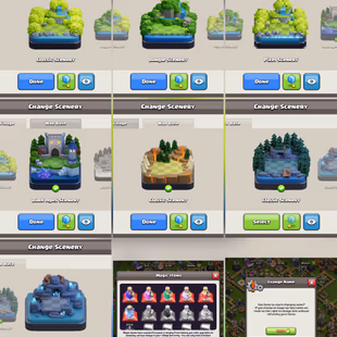 C011 TH14 SCENERY3 DARK AGES.PIXEL. JUNGLE - XP198 - 247 GEMS - CN 1000 GEMS - 4 HEROES PIXEL SET SKINS - Image 5