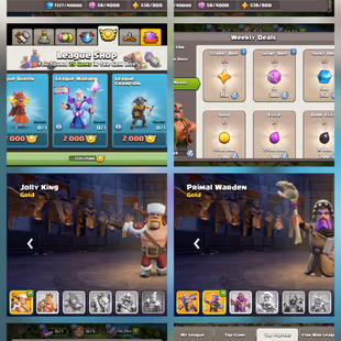 USA Local | 4x Heroes Max | TH 14 Near Max | H.War Star 3354 | Cwl Medal- 1331 | 5x Epic [Name Change Yes] High XP 227 - Image 6