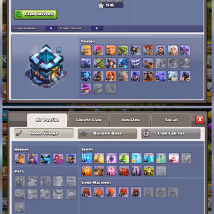 [ELITE TH13] 192 XP 💎 MAGIC ITEMS 💎 512 GEMS | HERO'S 70-72-43-50-25 | 1K GEMS RENAME | QUICK DELIVERY - Image 3