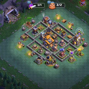 !!FULL MAX TH13!! HIGH BH-6 BUILDER!! EPIC-[GG-MAX!MM-MAX!RS-MAX!EB-MAX]!! HERO-75-75-50-50-25-(5X MAX)!! 164-XP!! SKINS - Image 8