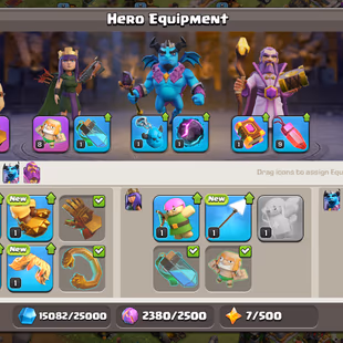 FULLY MAX TH 11 || EPIC [SB SB AF] || 4X HERO MAX || 119 MEDAL || BH-7 || NC FREE - Image 5