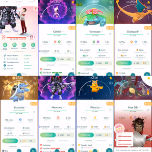 1808 Level 70 Legacy 50 2016. Armored Mewtwo x5 tradeable Clone Charizard x1 (from trade) - Image 1