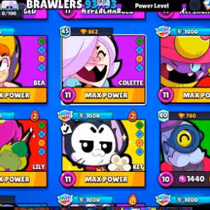 Cheapest 85K+| 93 BRAWLERS | 240+ RARE SKINS | INSANE VALUE Instant Deliver - Image 5