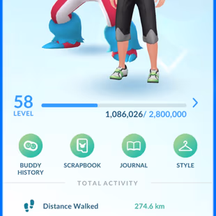 POKEMON GO LVL 58 JOIN 2023 | SD 347K | CN ON | A328 - Image 1