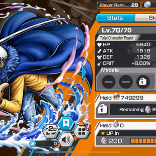 IOS-Android-Roger V1 Max-BF(Rayleigh-Perospero-Nami-Law Oni-Queen-Marco)-SUP 122-Medal Good-BR103 - Image 8