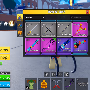 SEA 3 | LVL 1831 | 8 PERMS (BUDDHA, PORTAL, ICE, DARK, BLADE, SPIN, BLIZZARD) | RENGOKU, MIDNIGHT, SABER, TWIN HOOKS | 3 - Image 6