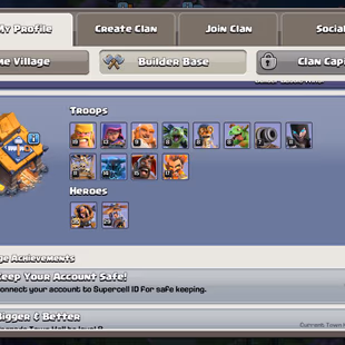 🔥 TH18 🔥 heroes: 100-100-74-75-50 ||| 221 Level ||| 1068 GEMS - Image 4