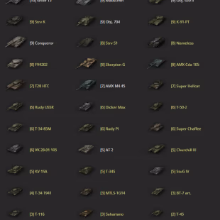 [ASIA] 7 TIER X | 28 PREMIUM TANK | TOTAL TANKS 46 | 5704 (49) WINS | 163,014 CREDITS | GOLD 840 | - Image 2