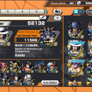 BR582-IOS+Android-Kaido Full Boost+7 Ex(Garp+Kuzan+Yamato Ace+Snake+Lucci+Roger v2)+Good Medal+Support 160+Robin Max - Image 3