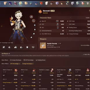 NA AR 56 13 2 Leg | Raiden Shogun | Yoimiya | Ayaka | Hu Tao | Zhongli | Venti | Kokomi | Kinich | Dehya | Mona | Keqing - Image 1