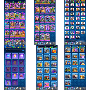 XP-70! RARE KT-15! 119X MAX CARDS[94X ELITES]! EVO-35! 232 EMOTES INC GOBLIN CRYING LNY PIGGY ULT CHAMPION! BEST DEAL - Image 4
