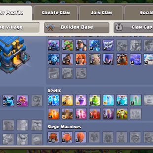 [ TH-12 FULLL MAX - 6TH BUILDERS ] || FIREBALL [MAX] - G.GAUNTLET [MAX] || MAX LIST: MAX DEFENCES - TROOPS - WALLS - Image 5