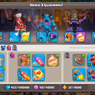 PREMIUM TH17!! DEFENCE MAX-TYPE |! HEROES 77-100 QUEEN-MAX |! 51-58-30 |! EPIC [GG FB EB 20] |! WAR STAR 435 |! NC 500 - Image 6