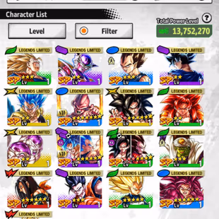 D737-IOS+Android-Team Daima+16 Legend+SS4 Goku Red Star+SS4 Goku&Vegeta Red Star+SS3 Vegeta+SS4 Gogeta+Super 17+Pikkon - Image 4