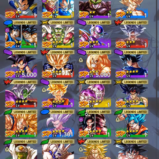 D748-IOS+Android-6 UL(Beast Gohan+Turles+Super Gpgeta)+62 Legends+Vip Equipment+Good Team+Stacked Legends+Good Zenkai - Image 3