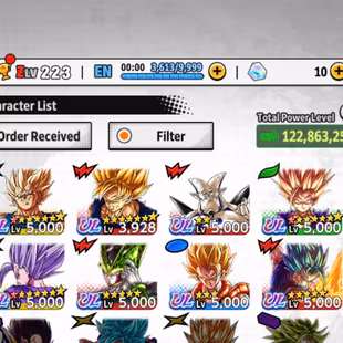 D603-IOS+Android-Meta Account-8 UL(Cell+Majin Vegeta+Beast Gohan+SS2 Gohan+Vegito+Super Gogeta)+28 Legend+Good Equipment - Image 2
