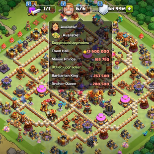 Th16 [3-League Skin] | Hero-92-94-70-45 | Max Defence | Wall Full Max | 3-Epic Max-2 Epic-26-Lvl-20 | XP 225 | NC-Yes | - Image 6