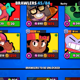 Brawl Stars : 45 BRAWLERS | 4 Legendary | 6876 TROPHIES | 803 VICTORIES | 51 LEVEL | 36 GEMS | FULL ACCESS | GIFT - Image 5