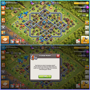 190|| LVL-131! TH-13! HEROES-66|67|42|42|5| VERY GOOD TROOPS! DECENT DEFENCES! NC AVL! MAGIC ITEMS! - Image 1