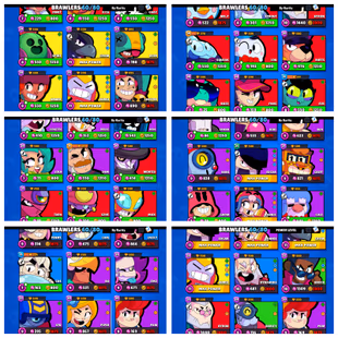 28603 Trophies | 60|80 Brawlers | 6 Legendaries Spike | Amber | Chester | Surge | Leon | Crow |  28 Skins | Full Access - Image 3
