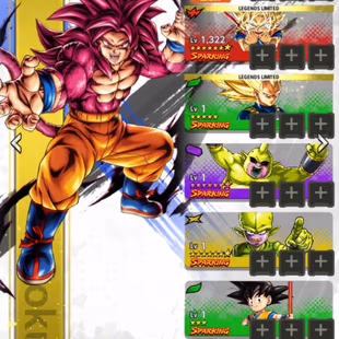 D737-IOS+Android-Team Daima+16 Legend+SS4 Goku Red Star+SS4 Goku&Vegeta Red Star+SS3 Vegeta+SS4 Gogeta+Super 17+Pikkon - Image 1