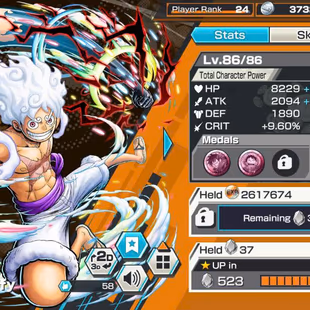 BR606-IOS+Android-4 Ex Meta(Gear 5 v2+Garp+Roger v2+Kuzan)+Good Medal+Support 142+Law Max+Rayleigh Max+Katakuri Max - Image 8