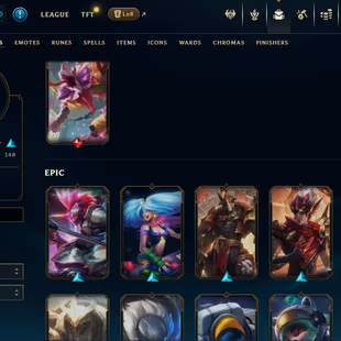 SUPP MAIN | [EUW] Lvl 360 Silver - Unranked - 420 Skins - 200623 BE 7 RP- Honor Lvl 3 - Full Champs - Image 3