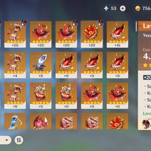 Hu tao+Homa/Yelan+Aqua/Ar47/5x5/50+Resin - Image 1