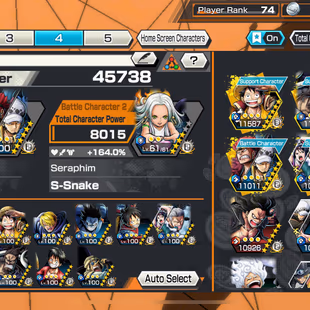 HB 33-Luffy Blue Full Boost 4-7 Ex(Luffy Gear 5-Yamato Ace-S-Snake-Kid Law-Zoro-Kaido)-Support 164-Good Medal-KC04 - Image 2