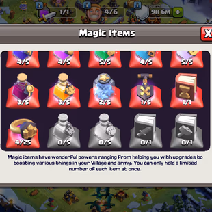 R.WORLD RARE || TH16 MAX || 283-XP || 5000-WAR STAR || 24-SKINS-5-SCENERY || CWL MEDAL-ITEMS-GLOBAL RANK || BEST DEAL - Image 6