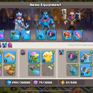 TOWNHALL 12 [] 55-55-28-20 HEROES [] RENAME 1000 [] - Image 5